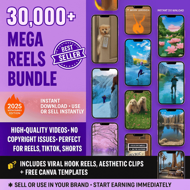 30k+ Mega Reels Bundle