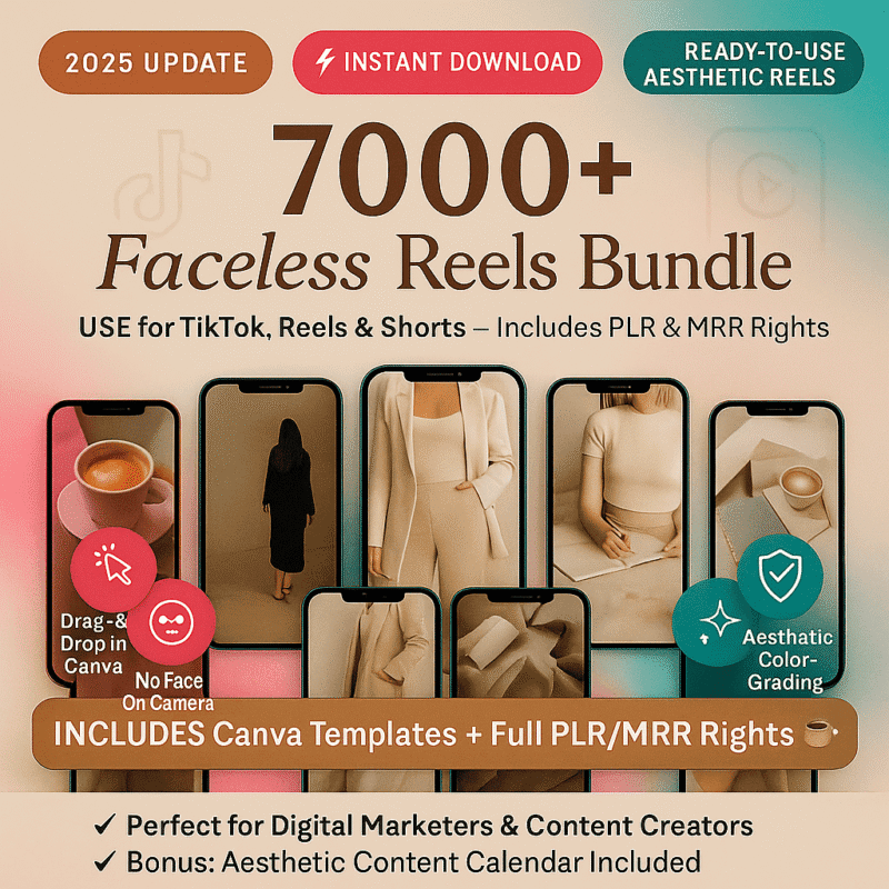7000+ Faceless Reels Bundle